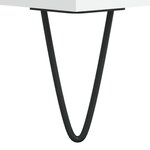 vidaXL Buffets 2 Pièces blanc bois d'ingénierie