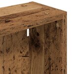 vidaXL Armoire murale de salle de bain Bois ancien 40 x 14 x 70 cm