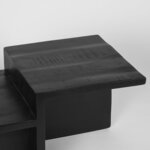 Label51 table basse skip 90x50x42 cm noir