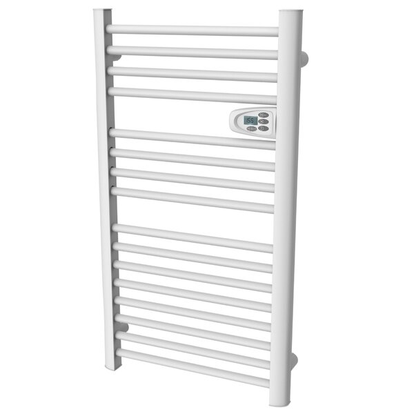 Sèche serviette électrique montana blanc aluminium 500w