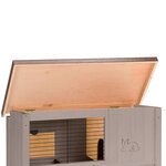 Ferplast Clapier Ranch 100 Restyle Gris 95 x 64,5 x 84,5 cm 57090011