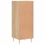 vidaXL Buffet Chêne sonoma 34 5x34x90 cm Bois d'ingénierie