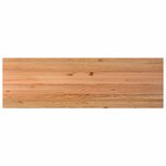vidaXL Dessus de table marron clair bois chêne massif rectangulaire
