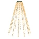 vidaXL Guirlande lumineuse d'arbre de Noël avec 210 LED 210 cm