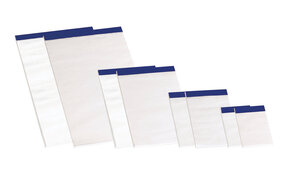 LOT de 5 Enri Bloc-notes A5 sans couverture agrafé 4x4 80 feuilles - Format A5 - Sans couverture - Agrafé 4x4 - 80 feuilles - Idéal pour prendre des notes