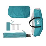 vidaXL Tente de réception vert imperméable