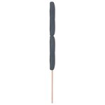 Headboard LED vidaXL Gris Foncé 80 cm Velours