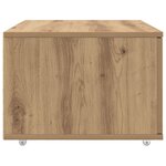 vidaXL Armoire à tiroirs Marron 55 x 45 x 33 5 cm Bois d'ingénierie