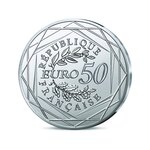 Le Seigneur des Anneaux Monnaie de 50€ Argent Aragorn et Minas Tirith