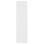 vidaXL Garde-robe Blanc 90x52x200 cm Bois d’ingénierie
