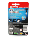 Colle glue tube super glue 3 ultra gel permanente 3 gr