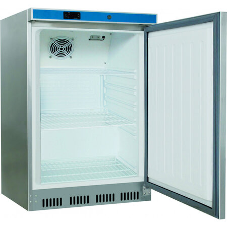 Armoire réfrigérée 0 à 10 °c inox abs 129 l - stalgast - r600a - inox1pleine 600x600x850mm