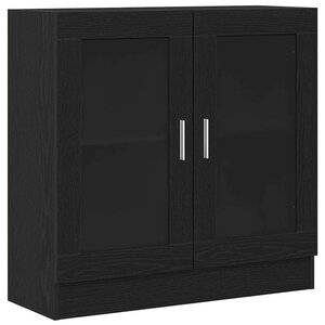 vidaXL Bibliothèque Chêne noir 82 5 x 30 5 x 80 cm Bois d'ingénierie
