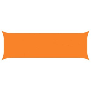 vidaXL Voile d'ombre Orange 6 x 2 m 100 polyester Oxford