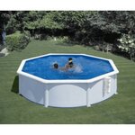 Gre piscine hors sol 350x120 cm blanc