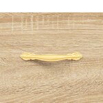 vidaXL Banc à chaussures chêne sonoma 102x35x55 cm bois d'ingénierie