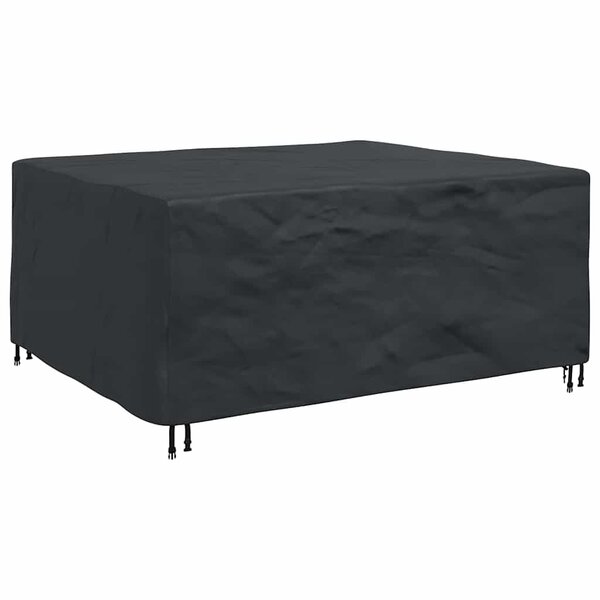 vidaXL Housse pour mobilier d'extérieur Noir 200 x 160 x 70 cm 600D
