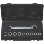 Assortiment de clés à cliquet à douilles interchangeables  10 pièces