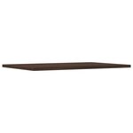 vidaXL Étagères murales 4 Pièces chêne marron 60x40x1 5cm bois ingénierie