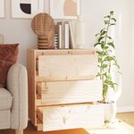 vidaXL Buffet 60x34x75 cm Bois massif de pin