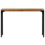 vidaXL Table console 120 x 35 x 76 cm Bois de récupération massif