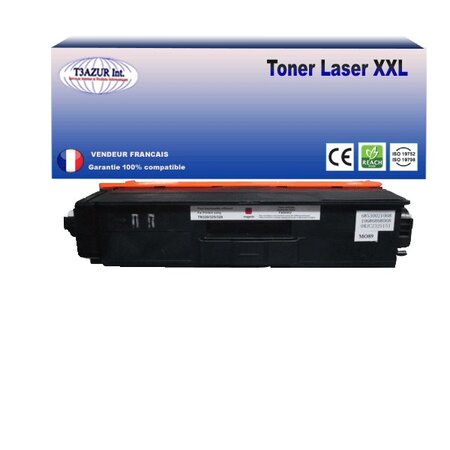 Toner compatible avec Brother TN325 TN326  pour Brother MFC-9560CDW, 9970CDW, 9460CDN, 9465CDN, L8650CDW, L8850CDW Magenta - 3 500 pages - T3AZUR