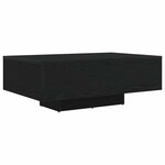 vidaXL Table Basse Chêne noir 85 x 55 x 31 cm Bois d'ingénierie