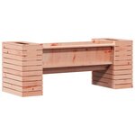 vidaXL Banc avec jardinières 167 5x60x65 cm bois massif de douglas