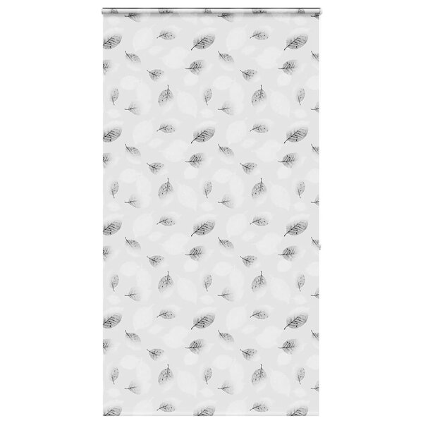 vidaXL Store enrouleur de douche avec cassette largeur du tissu 136 cm