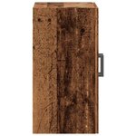 vidaXL Armoire murale vieux bois 60x31x60 cm bois d'ingénierie