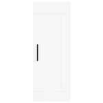 vidaXL Armoire murale blanc 34 5x34x90 cm bois d'ingénierie