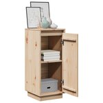 vidaXL Buffets 2 Pièces 31 5x34x75 cm Bois massif de pin