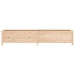 vidaXL Lit surélevé de jardin 199 5x40x39 cm bois de pin massif