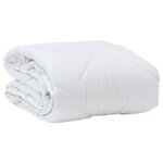 vidaXL Couettes & Duvets Blanc 135 x 220 cm Microfibre