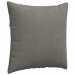 vidaXL Coussins de canapé 2 Pièces Gris clair 60 x 60 cm