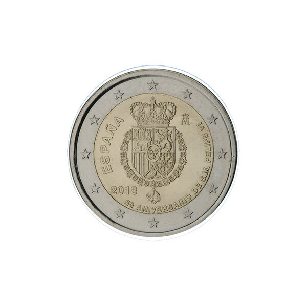 Espagne 2018 - 2 euro commémorative roi felipe