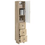 vidaXL Ensemble de Meubles 2 Pièces 33 x 34 5 x 90 cm Bois d'ingénierie