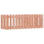 vidaXL Lit surélevé de jardin design de clôture bois douglas massif