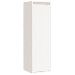 vidaXL Meubles TV 3 Pièces Blanc Bois massif de pin