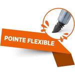 Marqueur pour tableau blanc Maxiflo Flex-Feel  kit 4 PENTEL