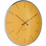 Horloge avec dôme en verre dragonfly
