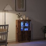 vidaXL Meuble d'appoint Bois ancien 60 5 x 37 x 100 cm
