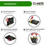 COMETE, Entreprise Française- 16XL - pack 4 Cartouches Compatibles EPSON