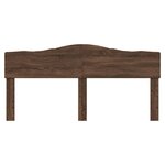 vidaXL Tête de lit Chêne brun 180 cm Bois d'ingénierie