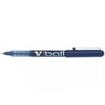Stylo roller V Ball VB5 Encre liquide pointe métal Fine Bleu PILOT
