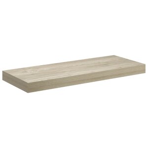 vidaXL Étagère flottante murale chêne 60x23 5x3 8 cm MDF