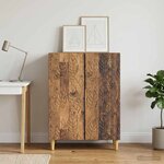vidaXL Buffet Bois ancien 66 x 34 5 x 90 cm Bois d'ingénierie