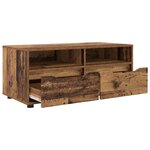 vidaXL Meuble TV Bois Ancien 100 x 48 x 43 cm Bois d'ingénierie