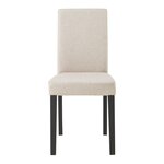 Lot de 6 chaises de salle à manger beige 03_0009897