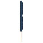 vidaXL Tête de Lit en Tissu Géométrique Bleu 200 cm tissu